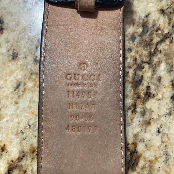 Original used Gucci belt with box - Picture 2 of 7